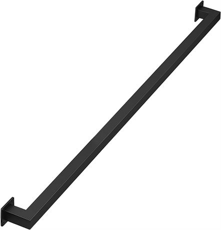 4.6ft Modern Handrail, Matte Black Finish