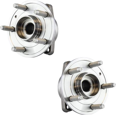 Dollar.Bid - TRQ Front Wheel Hub Bearings Assembly Set Compatible with ...