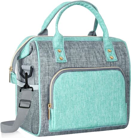 Large Lunch Box, Insulated Bag (12L-Green)