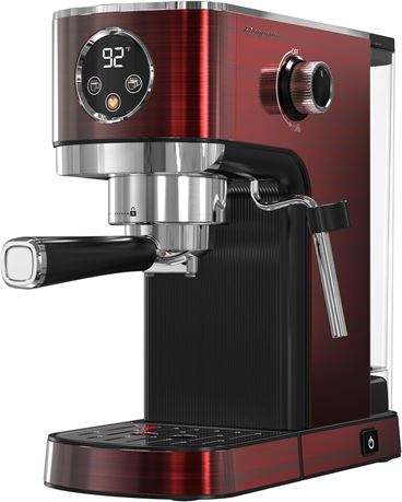 DRAGONBALL Espresso Machine, 20 Bar, Frother