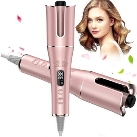 Auto Curler with Temp, Timers, LCD Display