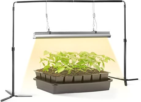 Mosthink 2ft Grow Lights for Seed, Adjustable