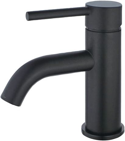 Kingston LS8220DL Monoblock Faucet, Black