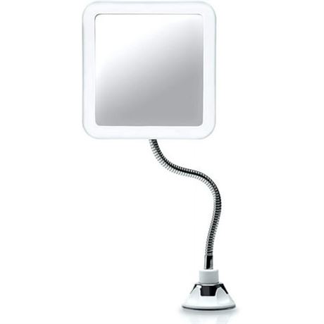 Flexible Magnifying Mirror 10X with LED Light