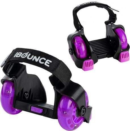 New-Bounce Heel Skates - Adjustable, Purple
