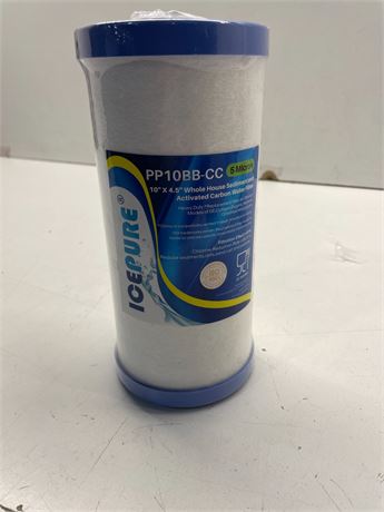 ICEPURE 5 Micron 10" x 4.5" Whole House Water Filter