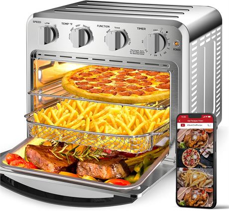 Geek Chef 16QT Air Fryer Toaster Oven Combo