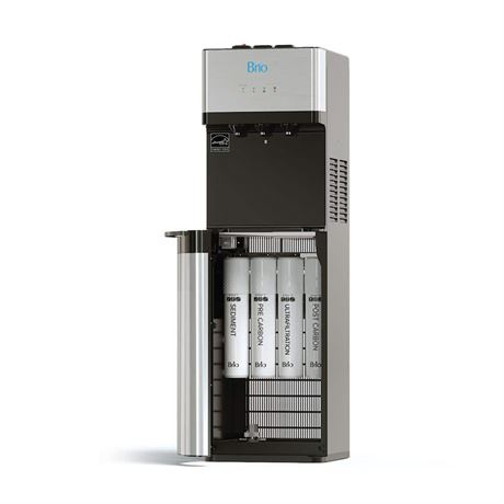 Self-Cleaning Water Cooler, SS, Hot/Cold