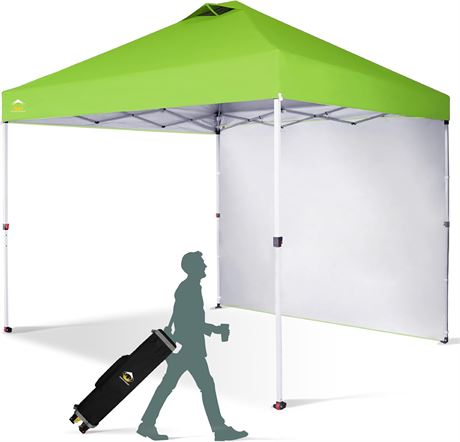 10x10 Pop up Canopy Inc. 1 Removable Sidewall