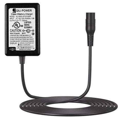 LotFancy Scooter Charger for Razor E90, 12V 1A