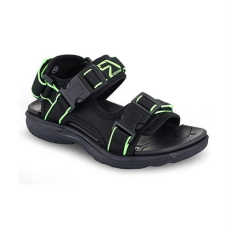 Kushyshoo Kids Green Water Sandals, Size 11