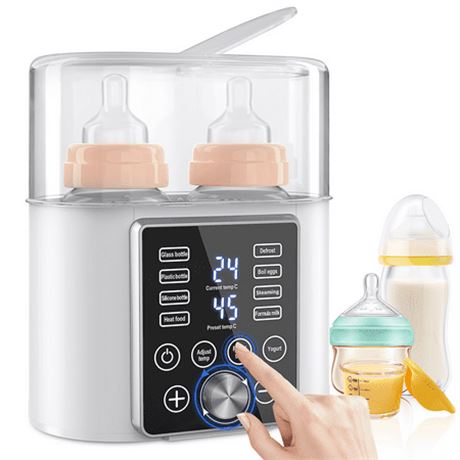 12-in-1 Baby Bottle Warmer, BPA-Free