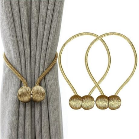 Magnetic Curtain Tiebacks, Weave for Drapes