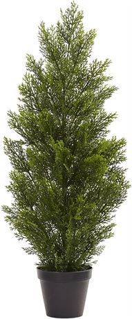 Mini Cedar Pine Indoor/Outdoor Tree, 3-Feet