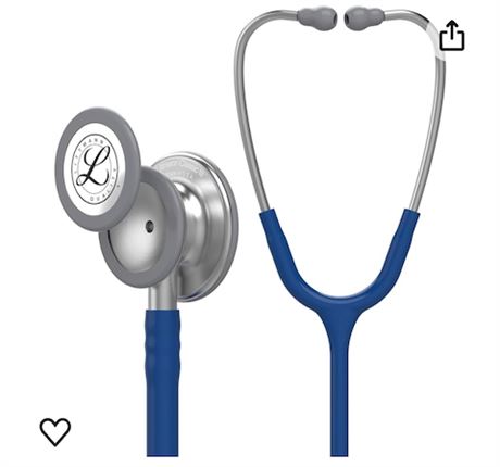 Classic II Stethoscope Color: Navy Blue