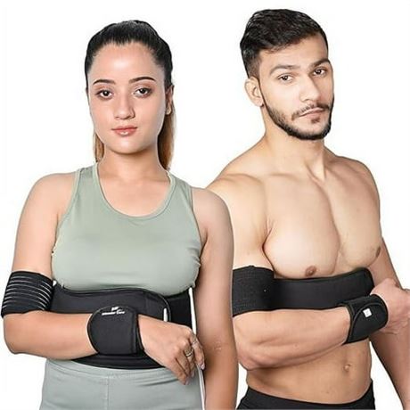 Rotator cuff shoulder brace arm sling - Black