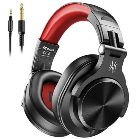 OneOdio Over-Ear Headset with Mic A71 Red