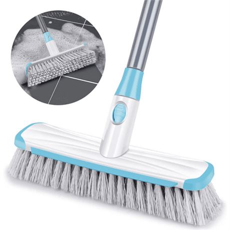 SUGARDAY Floor Scrub Brush with Long Handle