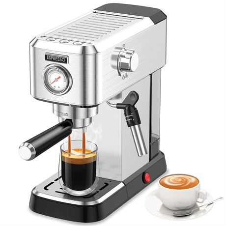 20 Bar Cercisu Espresso Machine, Maker