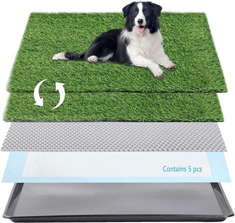 Choicons Dog Grass Pad with Potty Tray