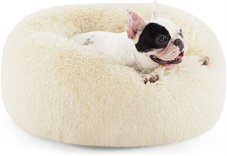 Bedsure Small Dog Bed Washable - 23 inches