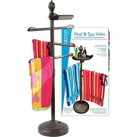 O2COOL Bronze Pool & Spa Valet, Rack Stand