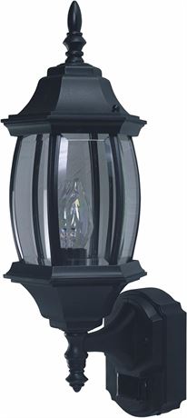 SL-4196-BK-A 180 Motion-Activated Lantern, Black