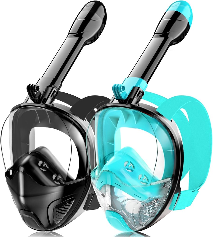 Dollar.Bid Full Face Snorkel Mask for Adults Teen, Snorkeling Gear — free download