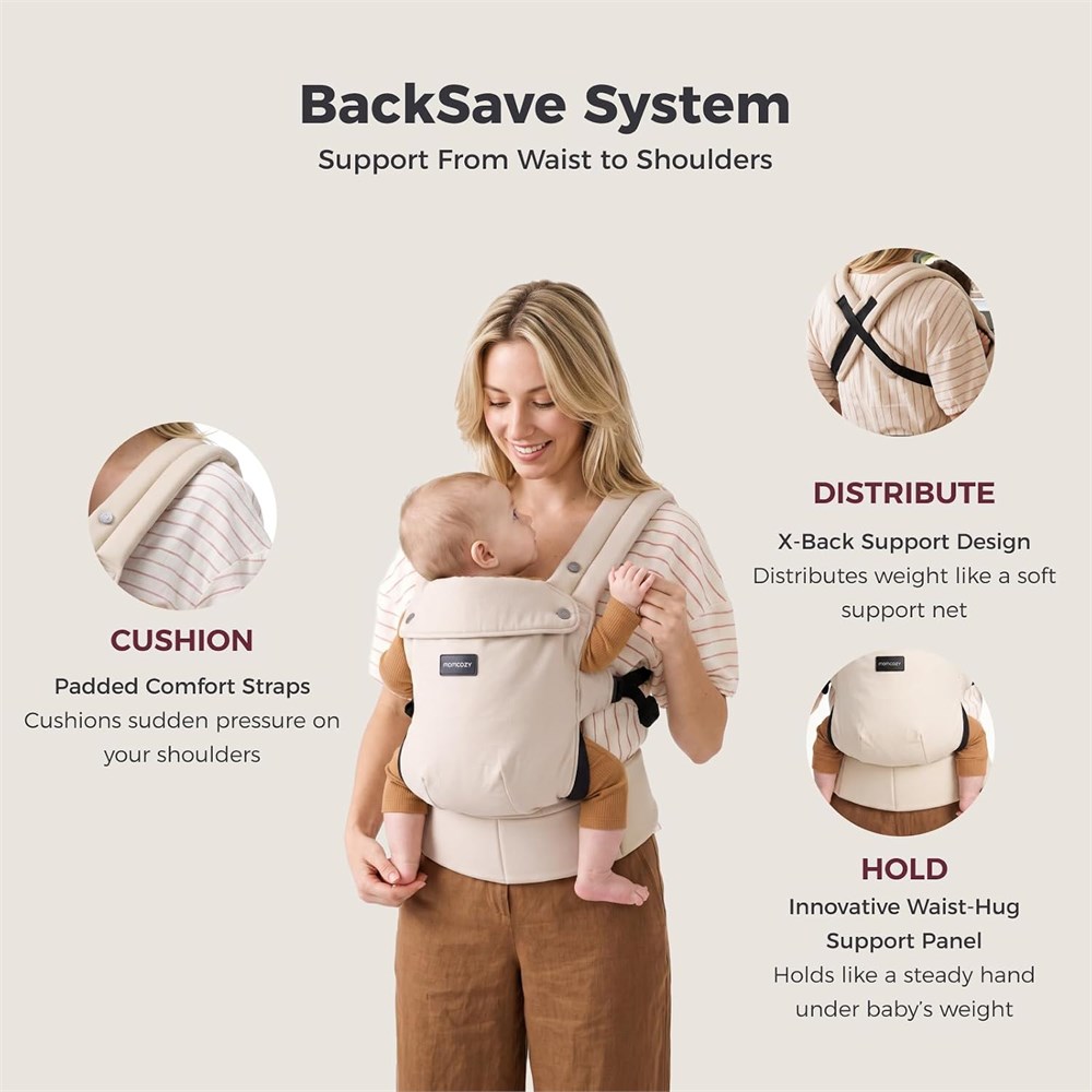 Dollar.Bid - Momcozy PureHug Baby Carrier - Ergonomic, Cozy and ...