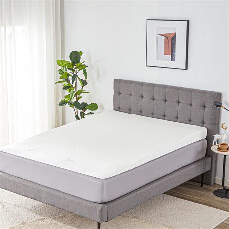 Queen 5-Inch Inclined Wedge Mattress Topper