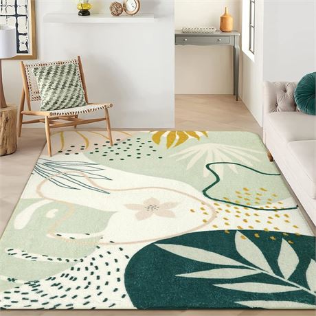 Lahome Green Washable Rug - 8' x 10'