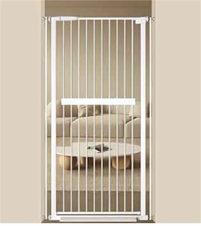 WAOWAO 61" Tall Cat Gate, 30.31-33.26" Wide