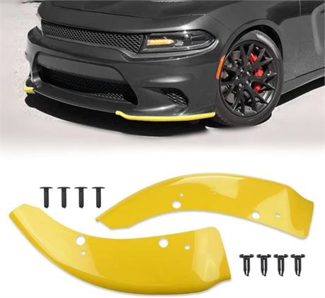 Dodge Charger Hellcat Lip Splitter (Yellow)