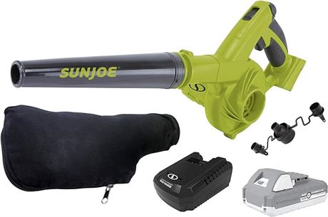 Sun Joe 24V Cordless Blower/Vacuum Kit