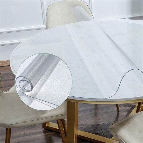 NECAUX 60" Round Table Cover - Waterproof