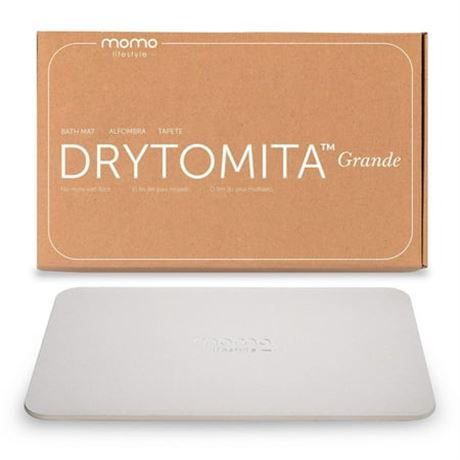 Stone Bath Mat | Drytomita - Linen Grey 32x20
