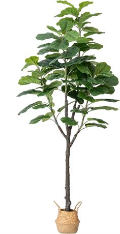 6ft Artificial Fiddle Leaf Fig Tree
