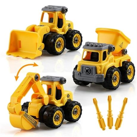Toy Life Trucks with Drills - Ages 3-8