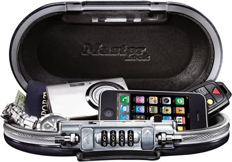 Master Lock Portable Safe 5900D, Gunmetal