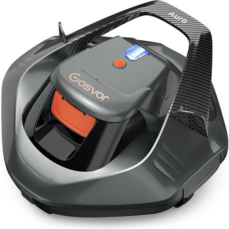 Cordless Robotic Pool Cleaner, 90 Mins, 40ft