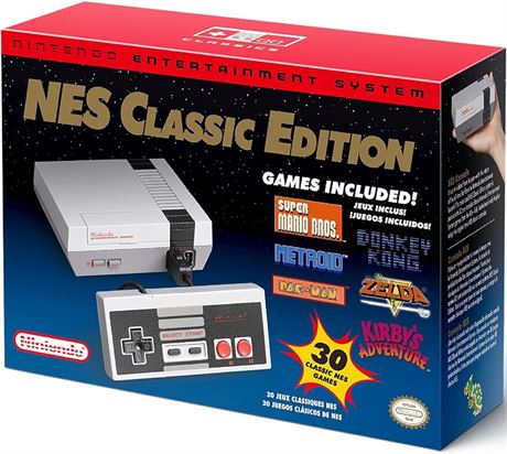 Mini NES Classic Edition System, 30 Games