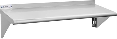 Stainless Steel Shelf 18x36 Inches, 350 lb