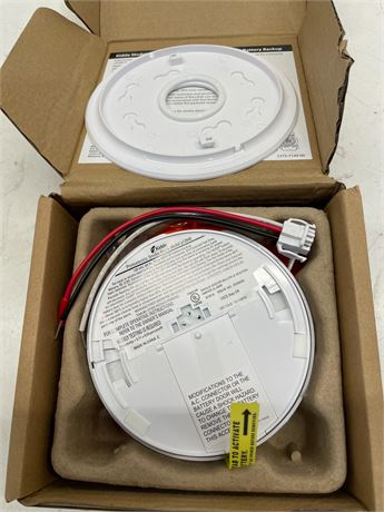 Kidde Hardwired Smoke & Carbon Monoxide Detector, 10-Year Battery Backup, Voice