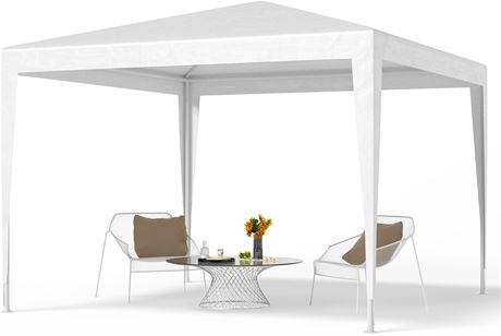 FUNG YARD 10x10 Canopy Tent Party - White