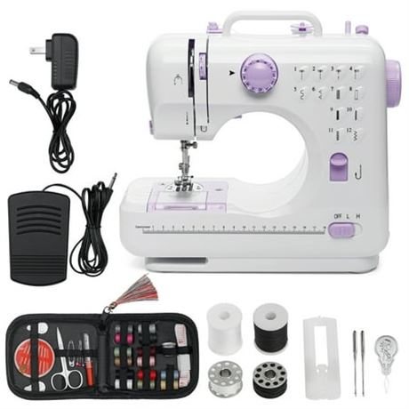 BSHAPPLUS Portable Sewing Machine, 40 Pc Kit