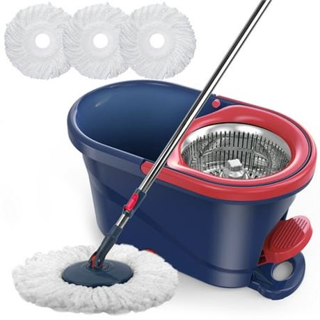 SUGARDAY Spin Mop & Bucket System, Wringer