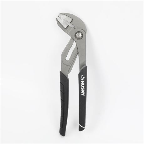 Husky 10 in. Straight Jaw Groove Joint Pliers