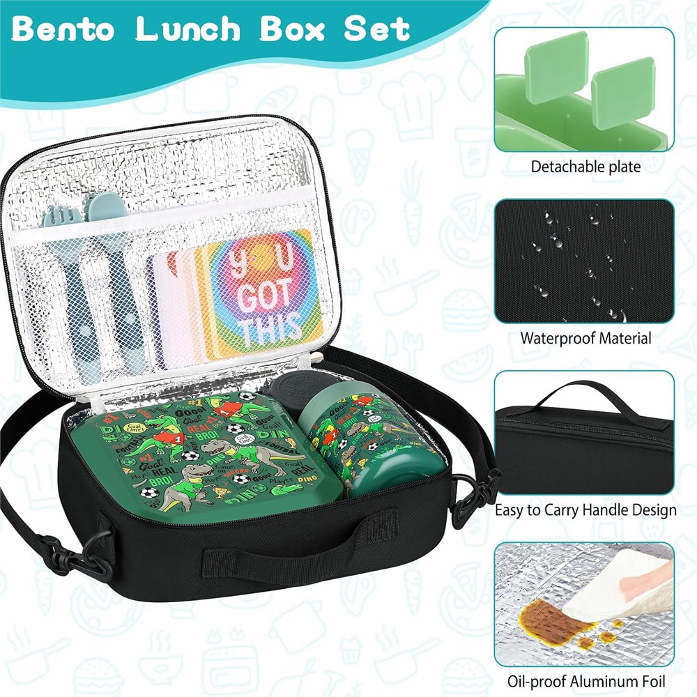 Dollar.Bid - wiwens Bento Lunch Box for Kids with 12oz Soup Thermo Leak ...