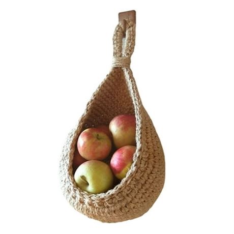 Aousthop Hanging Vegetable Fruit Jute Baskets