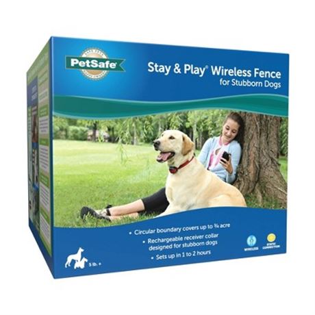 PetSafe Stay & Play Wireless Fence - Black